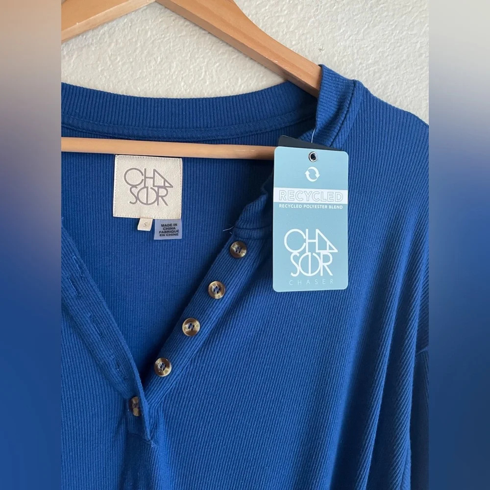 Chaser Blue Midi Dress NWT - Picture 10 of 12